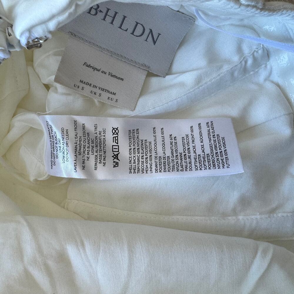 BHLDN Clean Lines Strapless Mini Dress - Size S - Picture 4 of 10